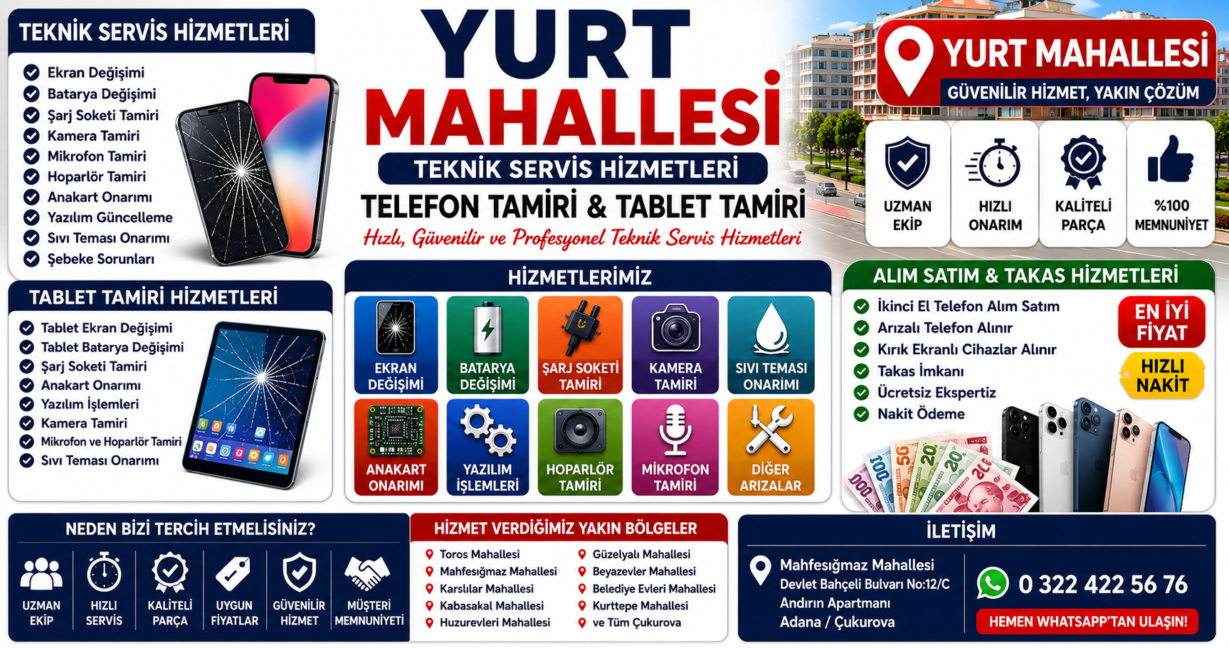 Yurt Mahallesi Teknik Servis