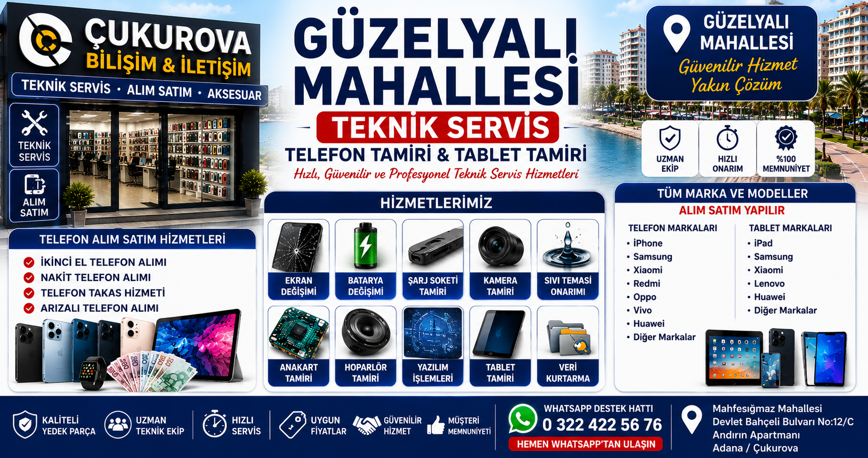 Güzelyalı Mahallesi Teknik Servis