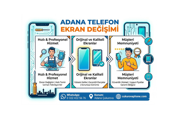 Adana Telefon Ekran Değişimi
