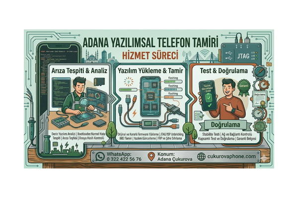Adana Yazılımsal Telefon Tamiri
