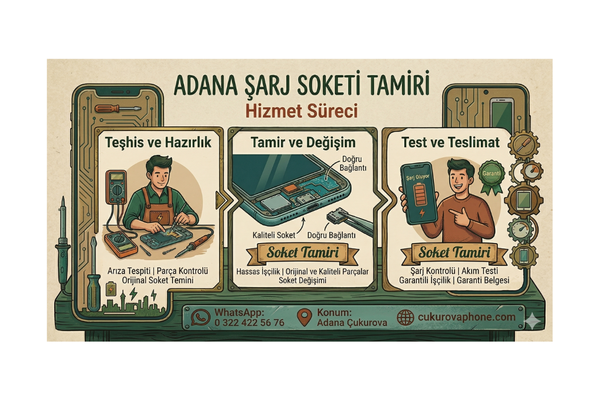 Adana Şarj Soketi Tamiri