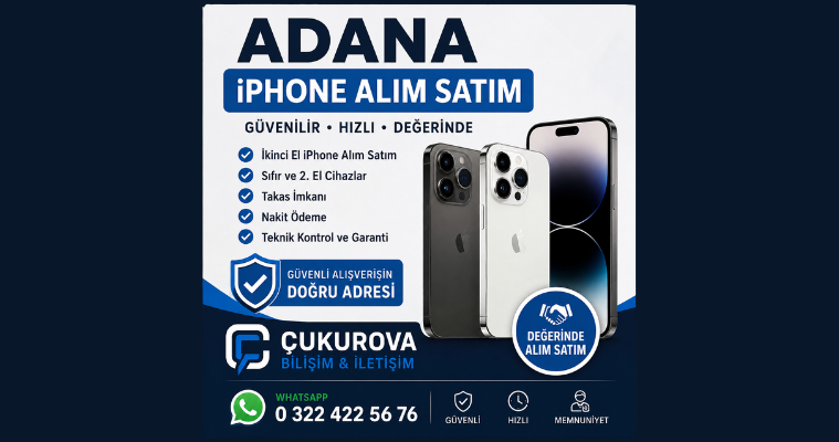 Adana iPhone Takas ve İkinci El Telefon Alan Yerler