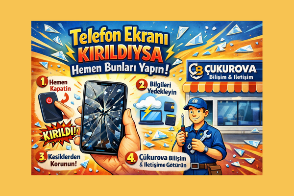 Telefon Ekranı Kırıldıysa Hemen Bunları Yapın