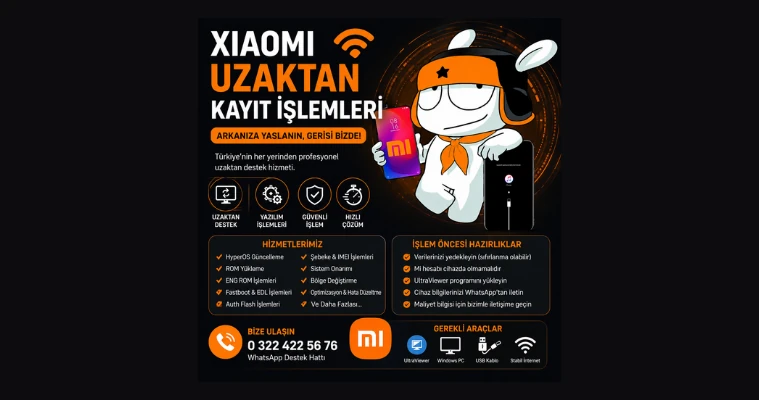 Xiaomi Uzaktan Teknik Servis