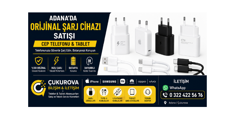 Adana orijinal şarj cihazları satışı✨☎️℡0 322 422 56 76✨
