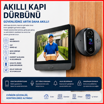 Kapı Dürbünü Evinizin Güvenligi