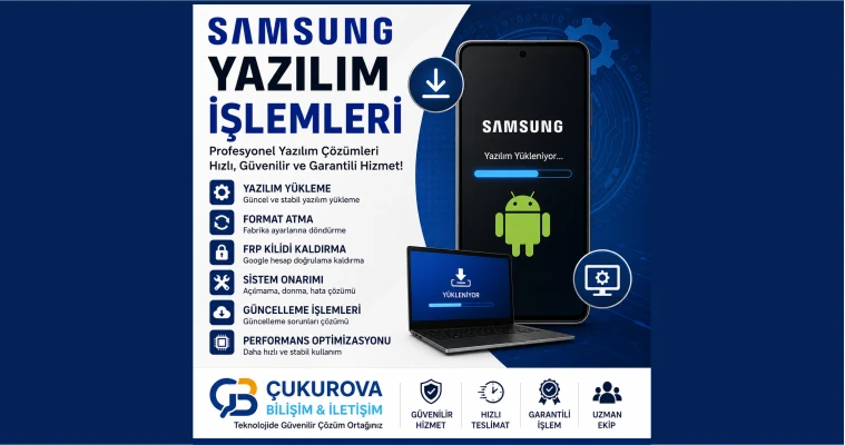 Samsung Yazılım İşlemleri