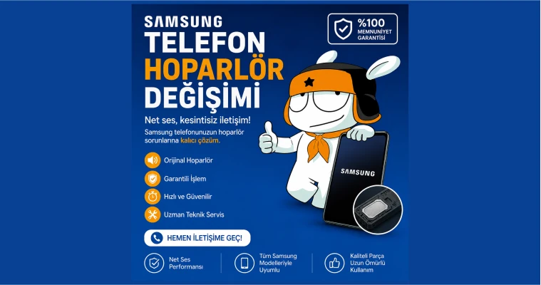 Samsung hoparlör değişimi