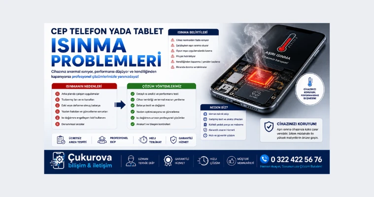 Cep Telefon Yada Tablet Isınma Problemleri