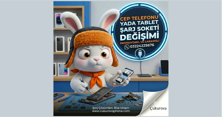 Cep Telefonu yada Tablet Şarj Soketi Değişimi