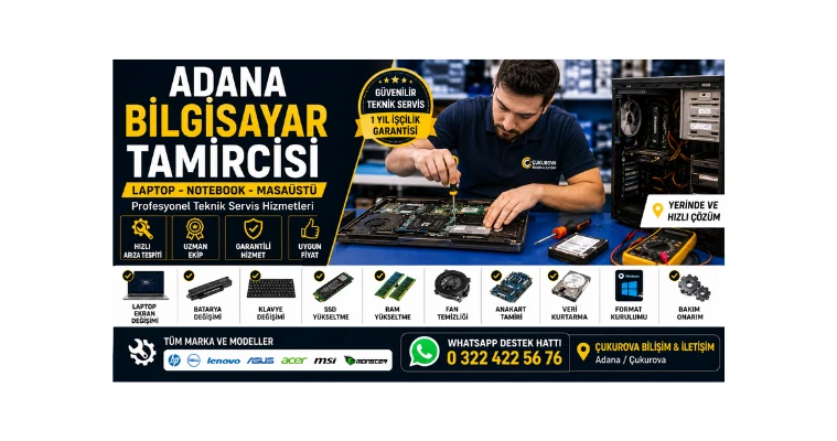 Adana bilgisayar tamir servisi