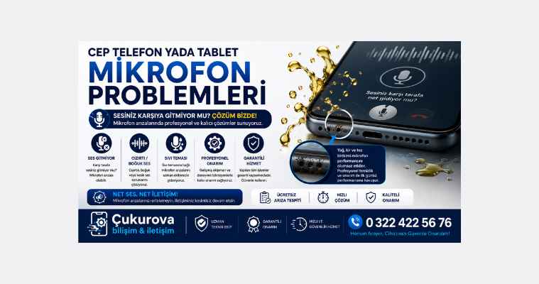Cep Telefon Yada Tablet Mikrofon Problemleri
