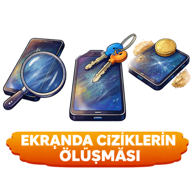 Ekranda Çiziklerin Oluşması