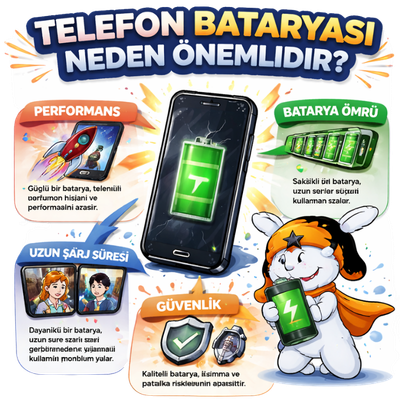 Telefon Bataryası Neden Önemlidir